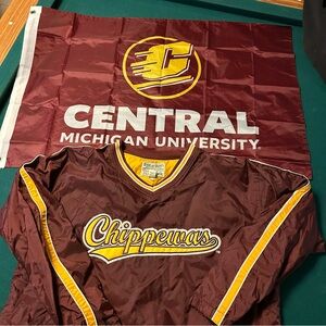 Sick vintage central Michigan university bomber